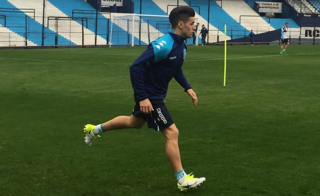 Nicolás Oroz, con el futuro lejos de Racing