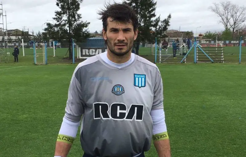 Javi García en Racing.