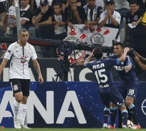 El gol de Triverio contra Corinthians.