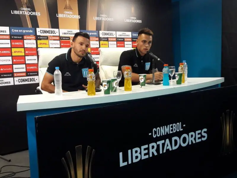 Ariel Broggi y Lautaro Martínez.