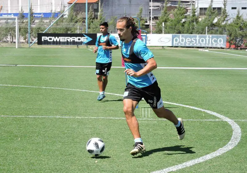 Lucas Orban será titular nuevamente en Racing el sábado ante Estudiantes