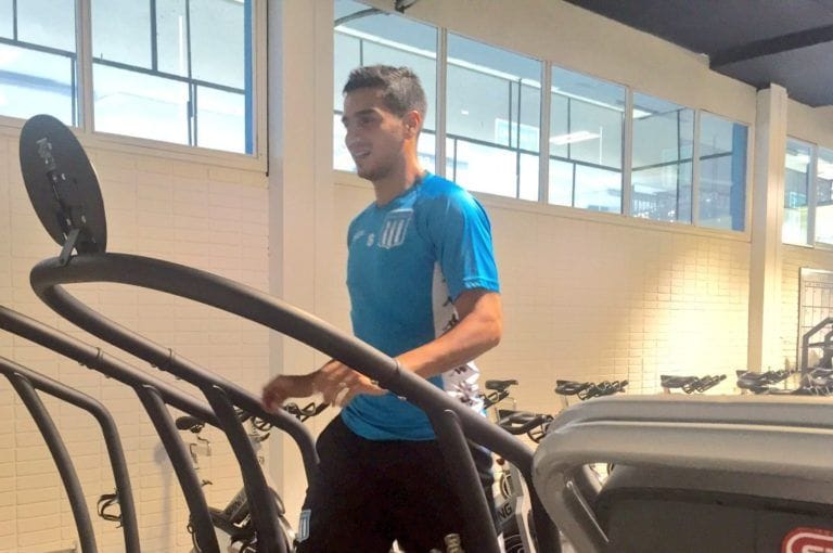 El Pulpo trabaja aparte para volver a jugar en racing