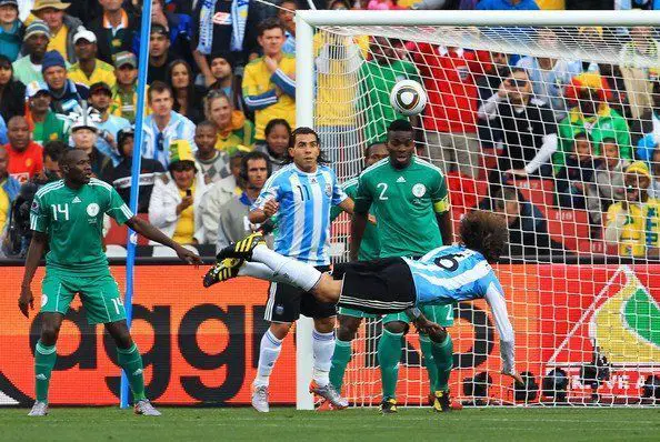 Heinze en la Selección Argentina