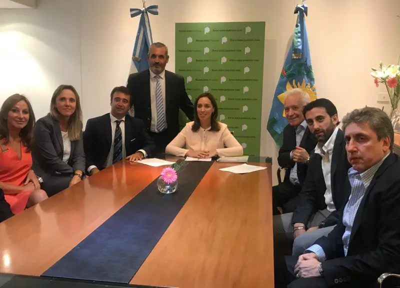 Reunión entre la Provincia de Buenos Aires y Racing