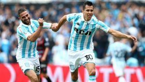 Licha López festejó en Racing