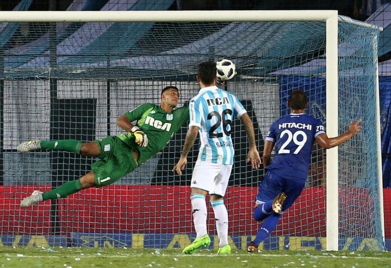 Musso respondió bien en el arco de Racing
