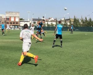 Racing-Alem, en el predio Tita Mattiussi.