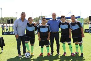 Fútbol Inclusivo, con Blanco y Tapia.