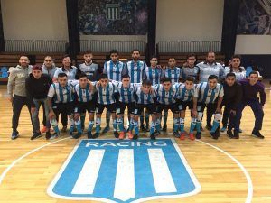 Triunfo del futsal de Racing.