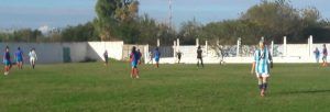 Racing contra Liniers, fútbol femenino.