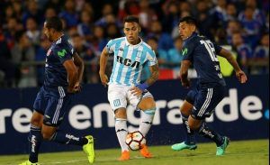 Lautaro jugando contra la U.