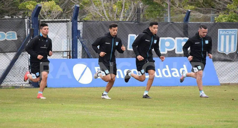 Amaral y Cristaldo en Racing