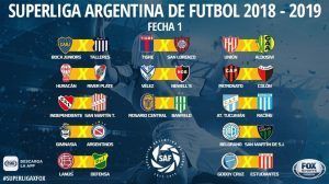 Fixture fecha 1