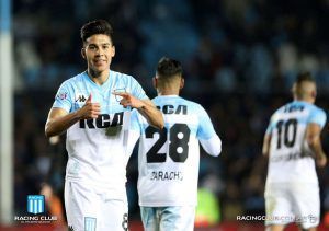 Guillermo Fernández liquidó el partido ante Vélez.