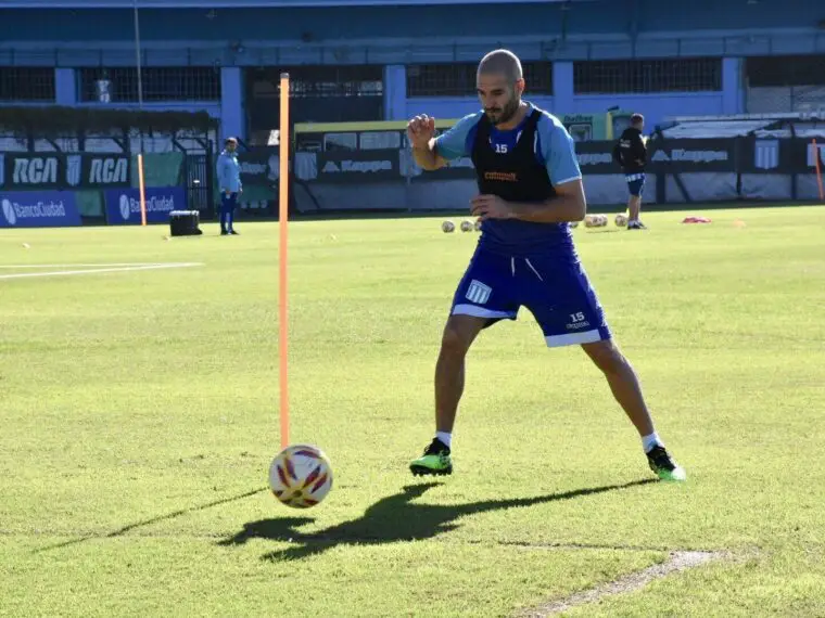 Licha Lopez en Racing