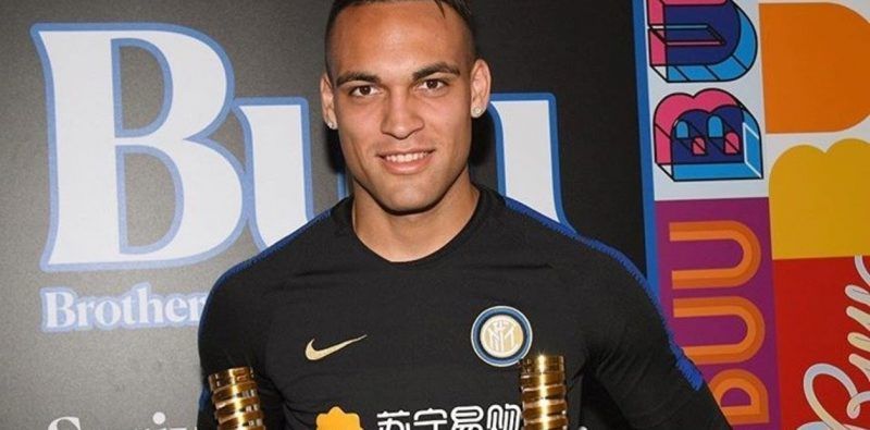 Lautaro recibió dos premios en el Inter
