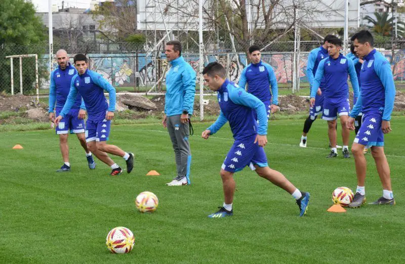 Un ausente en la práctica de Racing