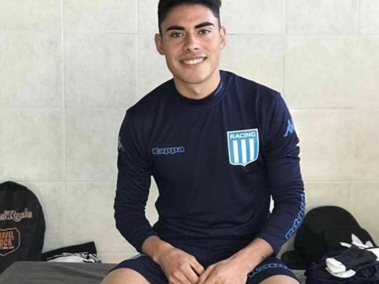 Tucu Rojas, volante juvenil de Racing.