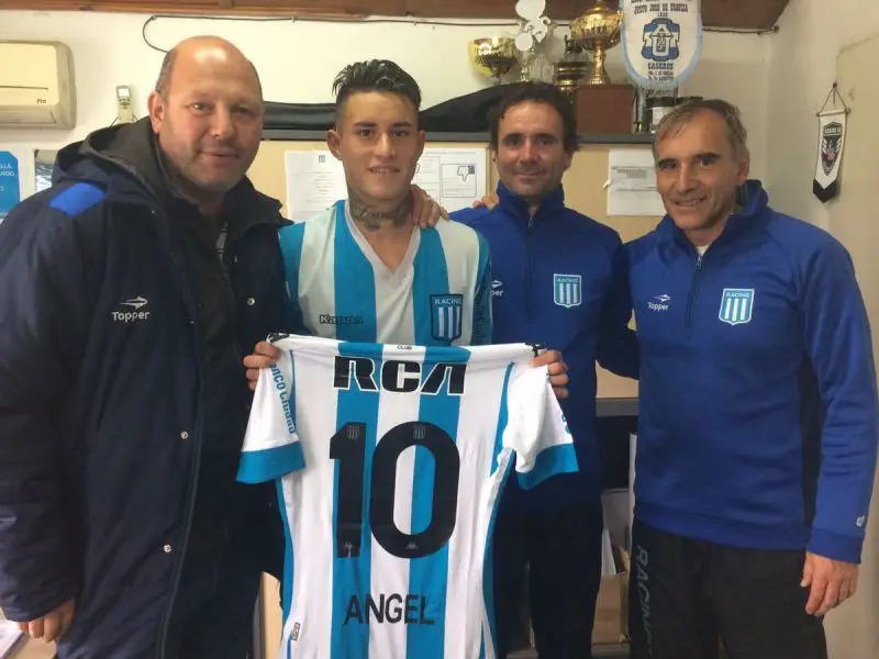 Ángel Gómez y el regalo de Racing