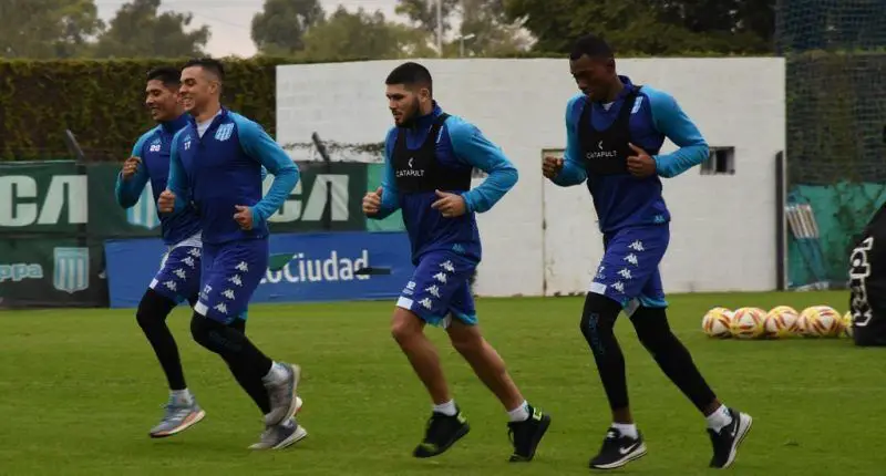 Barbona volvió a trabajar a la par en Racing