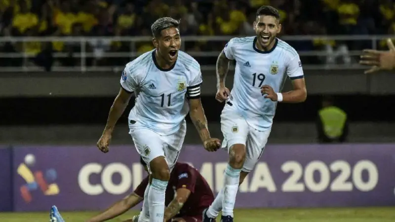 Zaracho, capitan y goleador en argentina