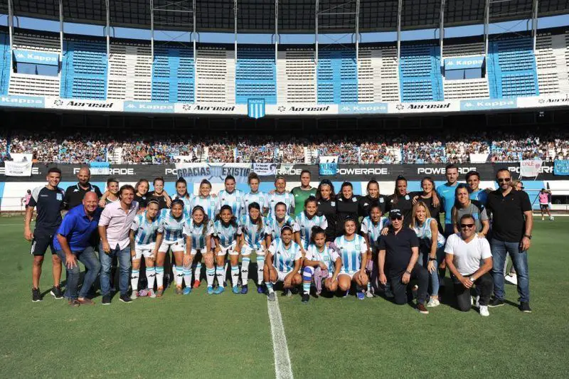 Racing femenino en el Cilindro