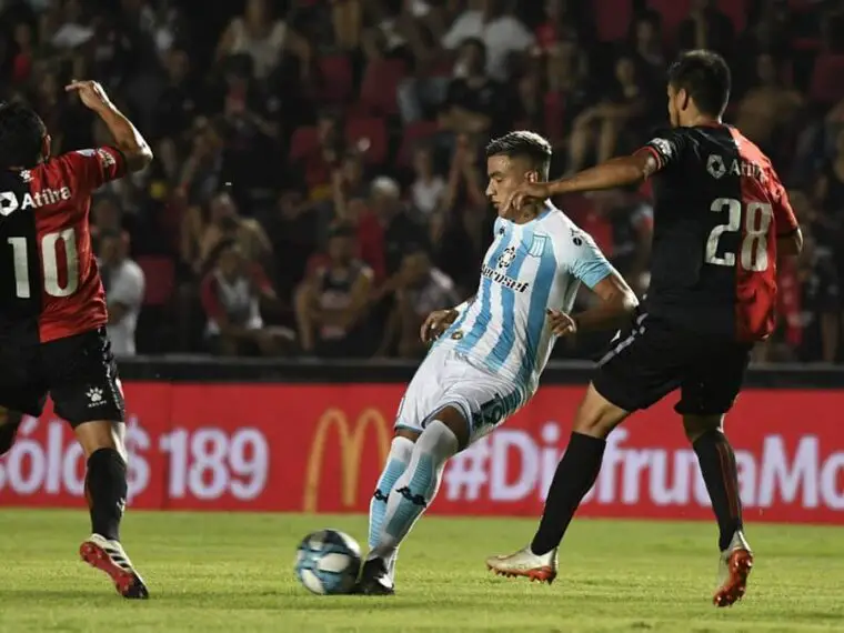 Racing empató en santa fe