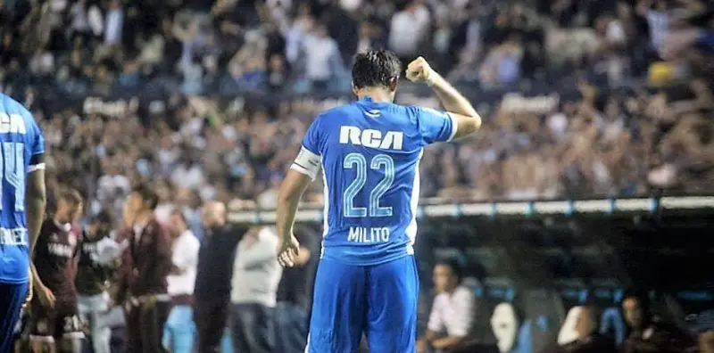 Milito, un ídolo de Racing