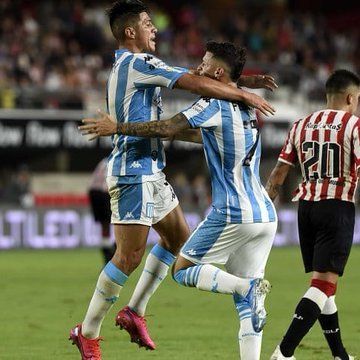 Racing le ganó a Estudiantes.