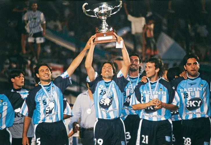 Racing, campeones, 2001.