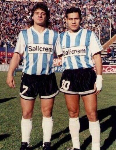 Turco García y Rubén Paz.