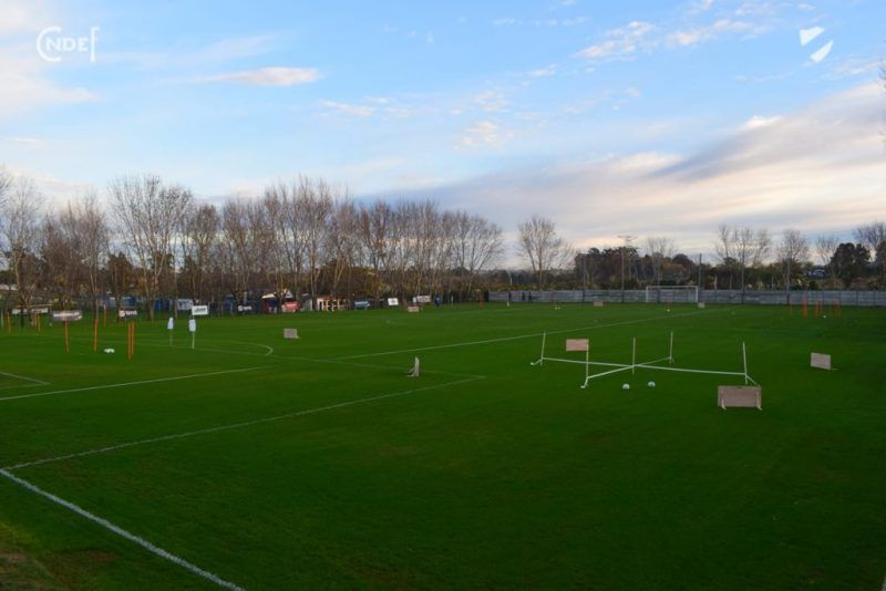 El primer rival de Racing volvió a las prácticas