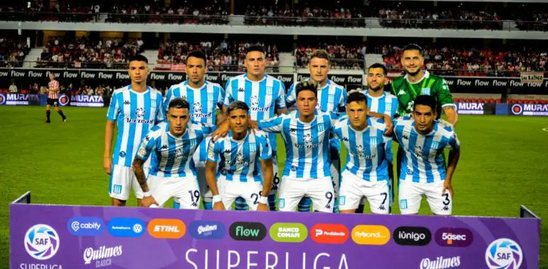 El jugador de Racing que se ve en Qatar con Argentina.