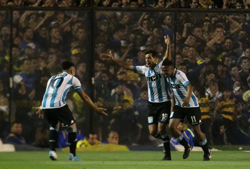 gol solari Racing - Boca