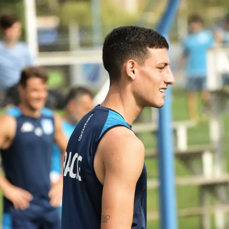 Chancalay y su primera práctica en Racing