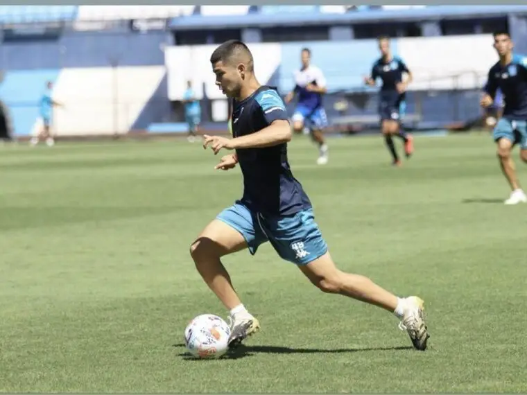 Lucas Núñez, juvenil de Racing