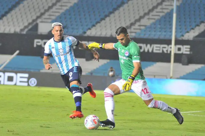 Racing partido limite ante Argentinos