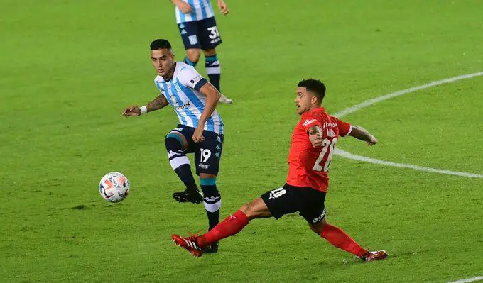 Miranda, clave en Racing - Independiente