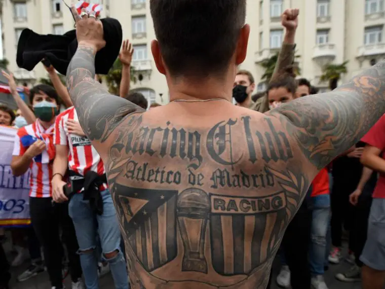 Cholo Simeone campeón y orgullo de Racing