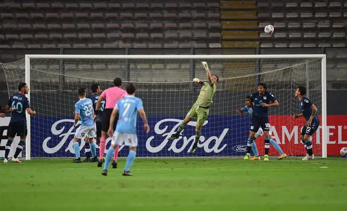 Racing puntajes Sporting Cristal