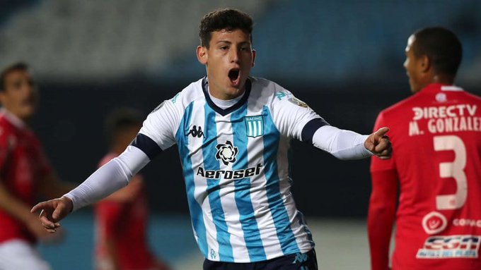 Chancalay, goleador de Racing.