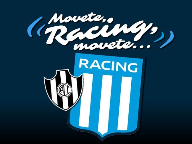 Movete, Racing, movete vs. Central córdoba de Santiago del Estero