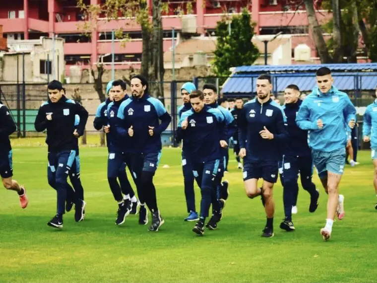 Racing y los juveniles que comenzaron la pretemporada