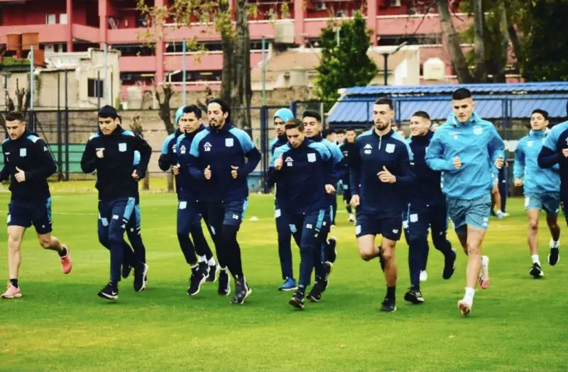 Racing y los juveniles que comenzaron la pretemporada