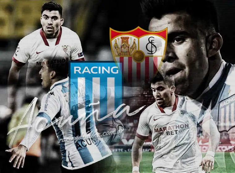 Marcos Acuña - Racing y Sevilla