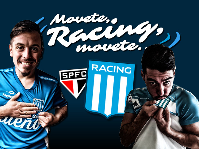 Movete. Racing, movete - San Pablo vs. Racing