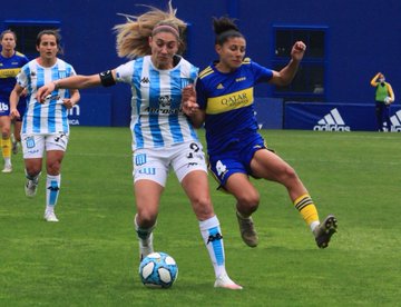 Racing, femenino, Boca