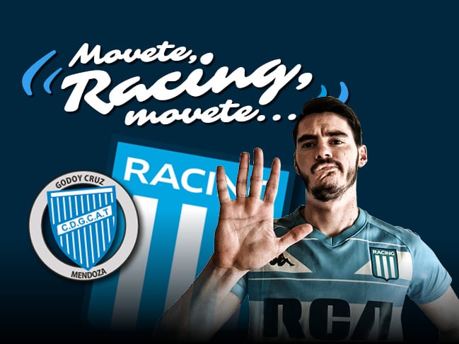 Movete, Racing, Movete - Godoy Cruz vs. Racing