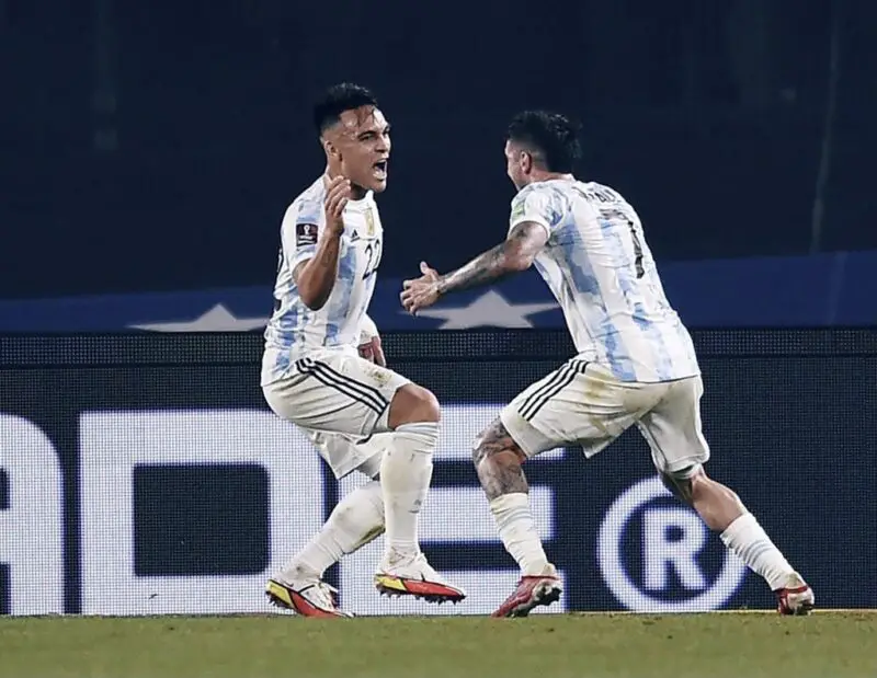 Lautaro Martínez Selección Racing