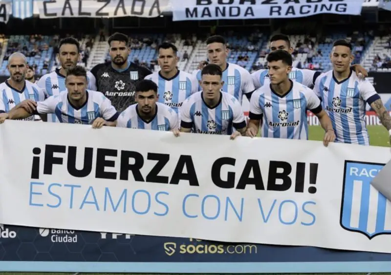 Racing, Arias, lesión.